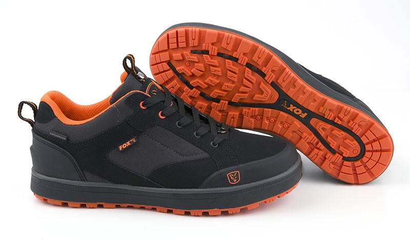 Fox black & orange trainers on sale