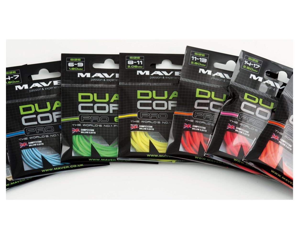 NEW MAVER DUAL CORE PRO HOLLOW ELASTIC SIZE 5M LENGTH ANY SIZE 