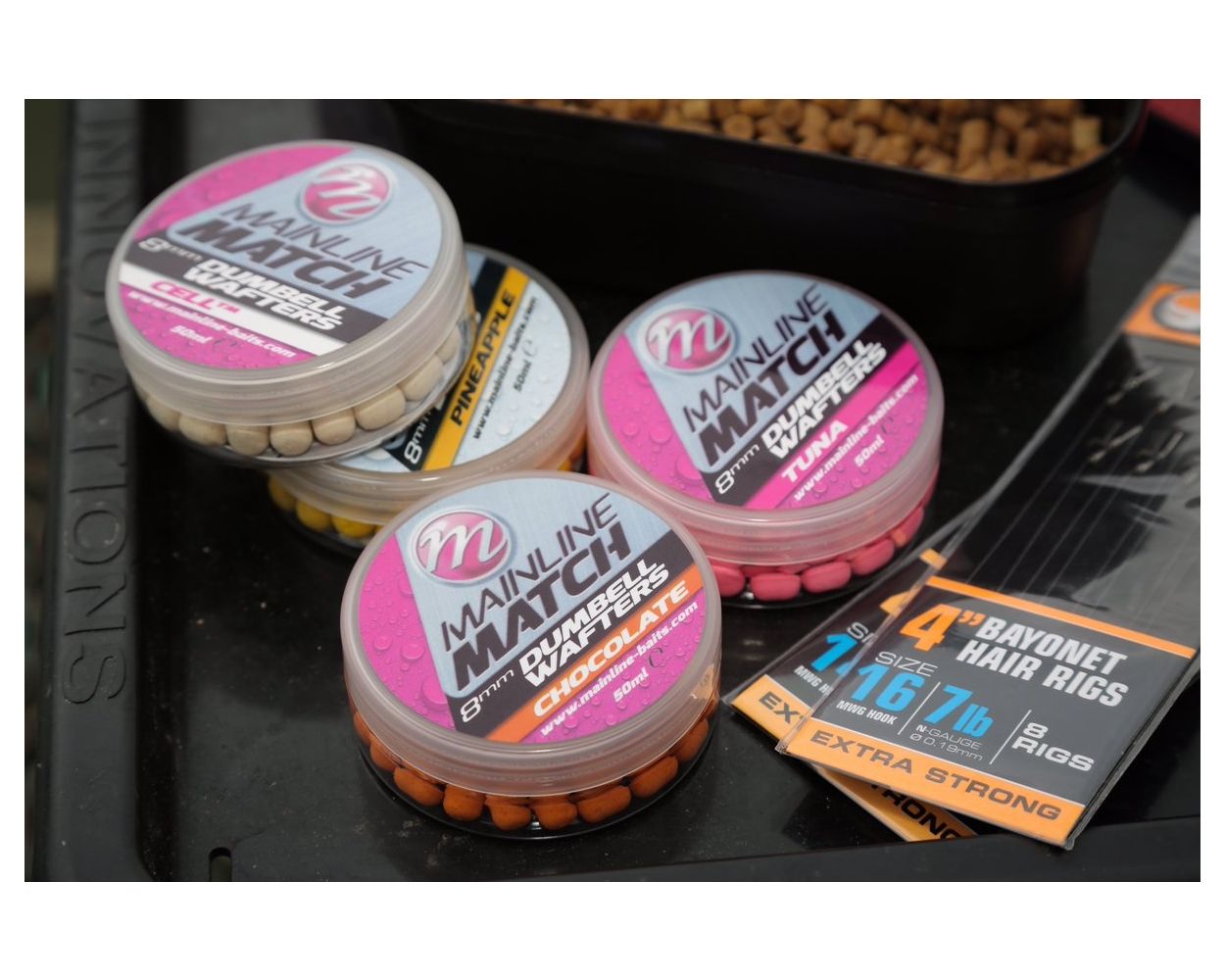 Mainline Match 8mm Dumbell Wafters - Bristol Angling Centre