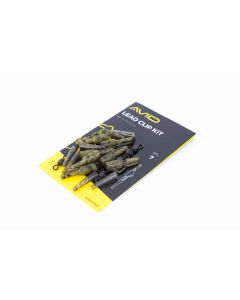 Avid Outline Naked Tail Rubbers 10pk Carp fishing tackle 