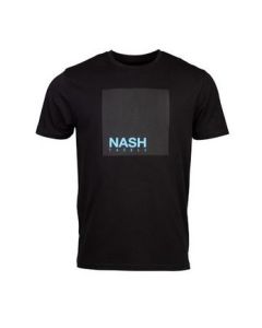 Nash Elasta Breathe Large Print Black T Shirt