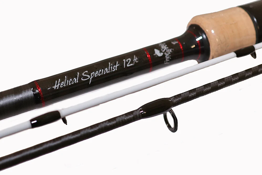 Free Spirit Helical Barbel Rod 12ft 1.75lb tc Two Tips