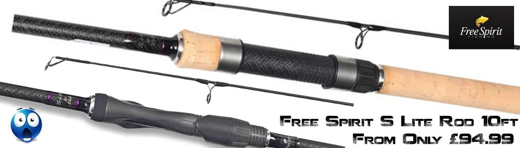 Free Spirit S Lite Rod 10ft - Fast and FREE Delivery 