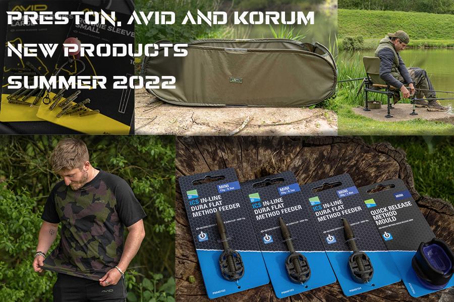 Preston, Avid and Korum - New Product Launch Summer 2022