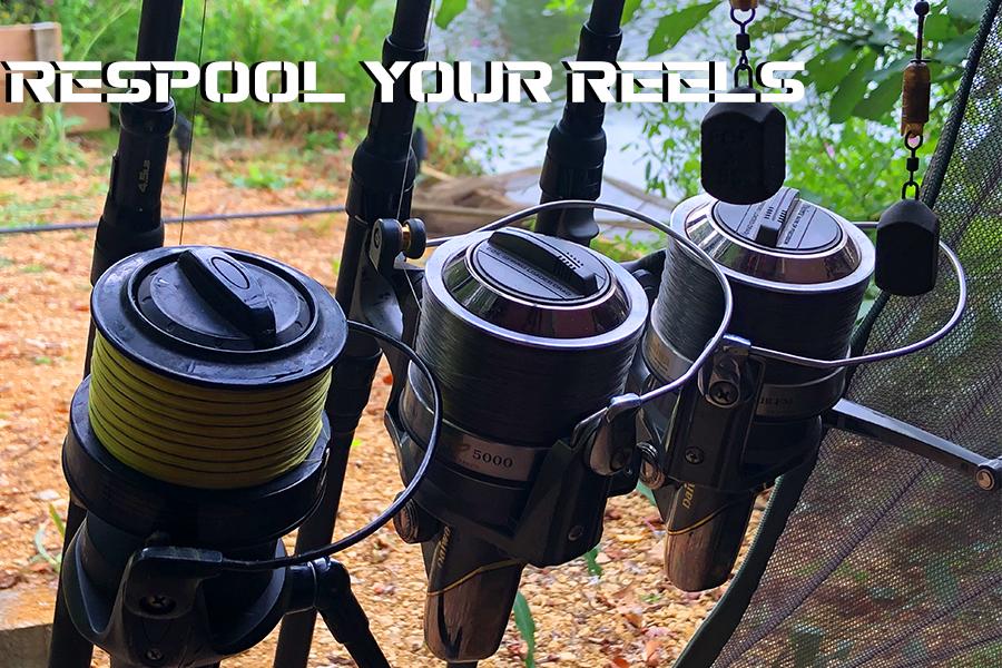 Spooling Up Your Reels - Best Methods and how to get the Best Line Lay.