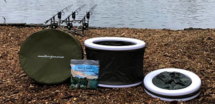 Carplife Bivvy Loo NEW Carp Fishing Portable Toilet And Biodegradable Bags 