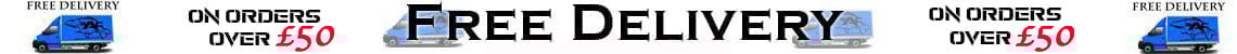 Free Delivery on all orders over £50